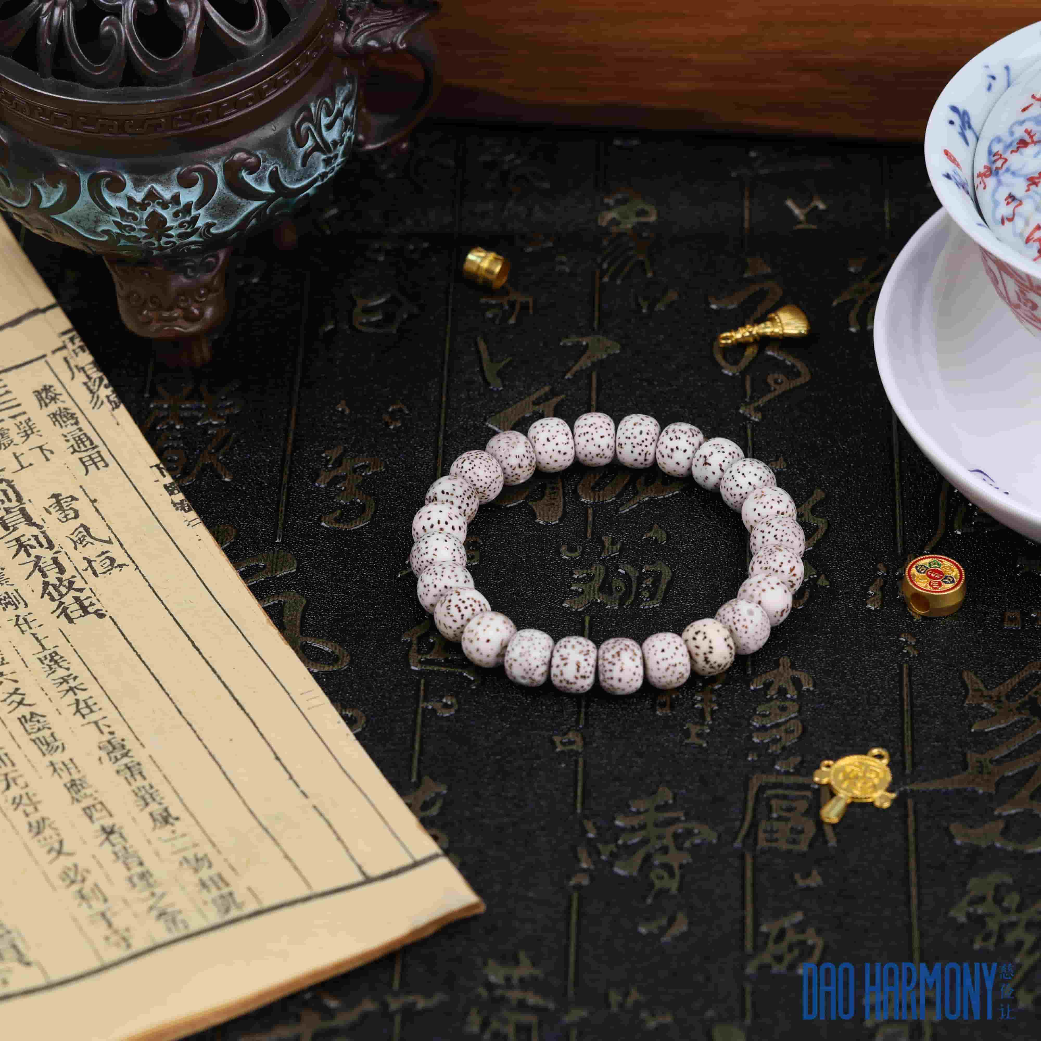 Tiger Eye Red Agate Star Moon Bodhi Bracelet